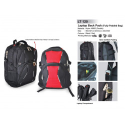 LT 120 Laptop Back Pack (Fully Padded Bag)